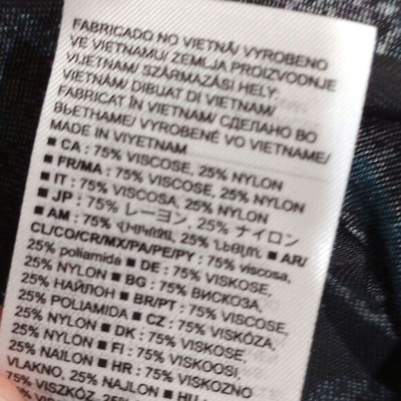 Banana Republic Velvet Watercolor Zebra Pajama Set Lounge Set, Size M - NWOT - Picture 11 of 13